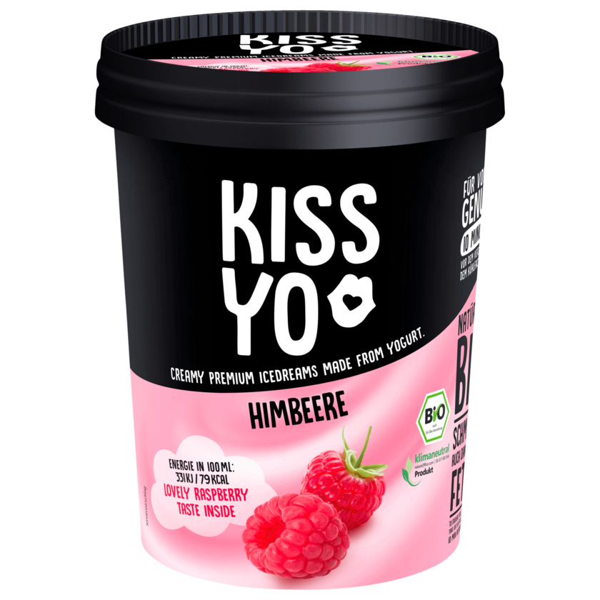 Kissyo Bio Joghurteis Himbeere 500ml